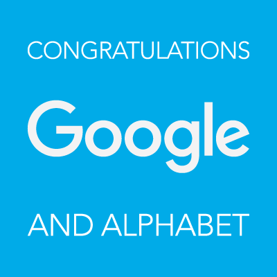 Congratulations, Google!