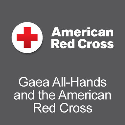 Gaea All-Hands and the American Red Cross