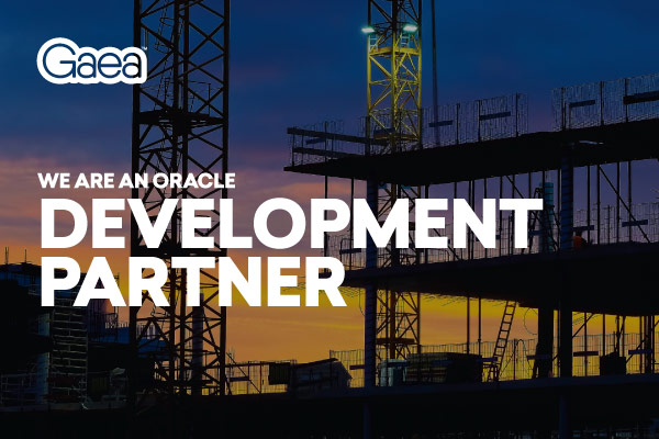 Gaea is an Oracle Development Partner