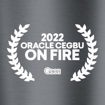 Gaea wins Oracle On Fire award