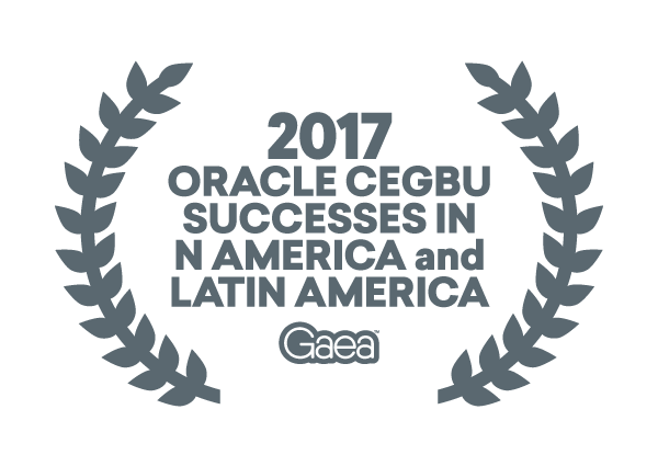Gaea wins Oracle CEGBU Successes in N America and Latin America Award