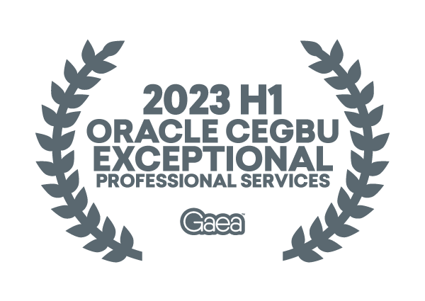 Gaea wins Oracle Exceptional Professional Services award